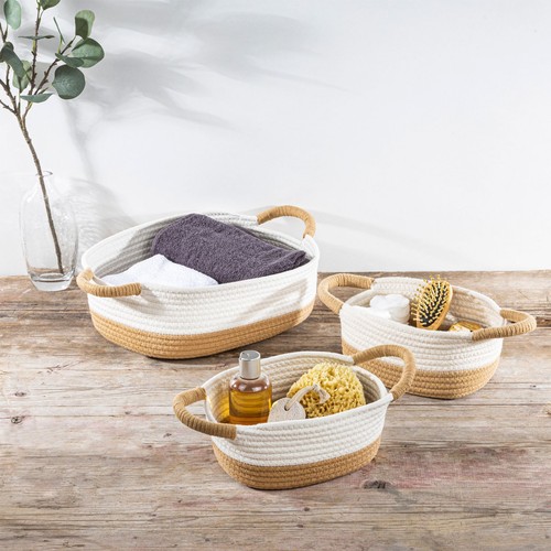 Set cestini portaoggetti - set,