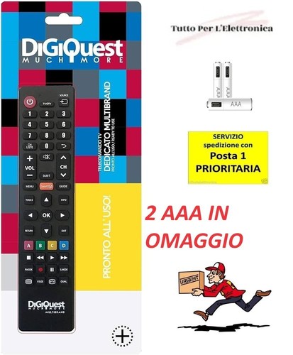 Telecomando ready per tv - telecomando,