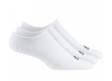 Calze Adidas Originals unisex leggere no show 3 paia bianco/nero logo DZ9415