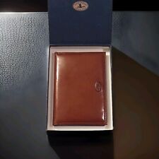 Portafoglio verticale di vera pelle per documenti by Barry Howard