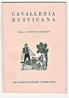 Cavalleria rusticana libretto