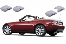 TELO COPRIAUTO TELATO FELPATO MAZDA MX5 M X5 ANNO 1997 IMPERMEABILE ZIP GUIDA