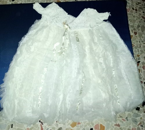 Abito tulle bianco da - abito,