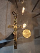 Antico crocifisso In Metallo 