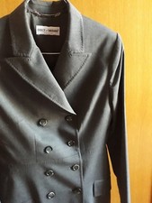 Cappotto da donna a doppio petto grigio DOLCE & GABBANA 42