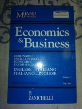 ECONOMICS & BUSINESS Dizion. enciclopedico economico e commerciale Zanichelli 