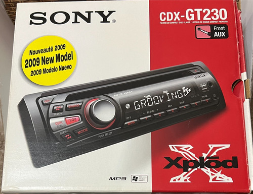 Sony xplod cdx gt230 lettore - sony,