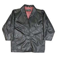 ECHT LEDER Uomo Nero Pelle