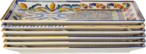 Positano set 6 piatti - –,