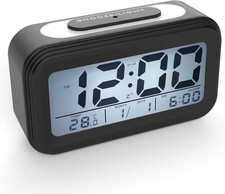 Sveglia Digitale, Sveglie Da Comodino Batteria per Bambini Adulti, Orologio Digi