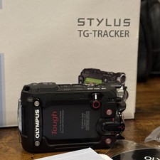 Olympus V104180EU000 Stylus Tough TG-Tracker Wifi action camera scatola aperta con 2 Sd