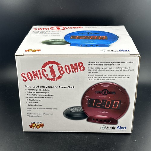 Sveglia nera sonic bomb extra - sveglia,
