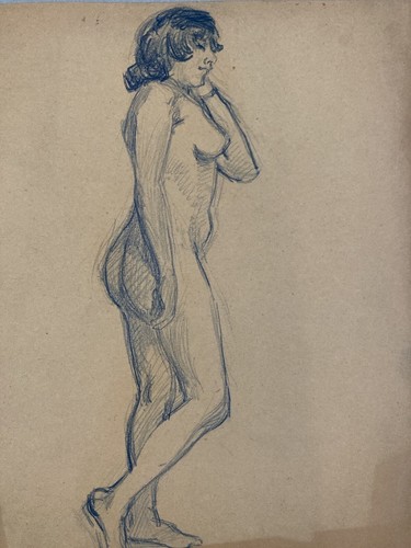 Disegno alfred leymarie nudo - alfred,