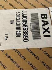 Baxi  JJJ005653890 Scheda