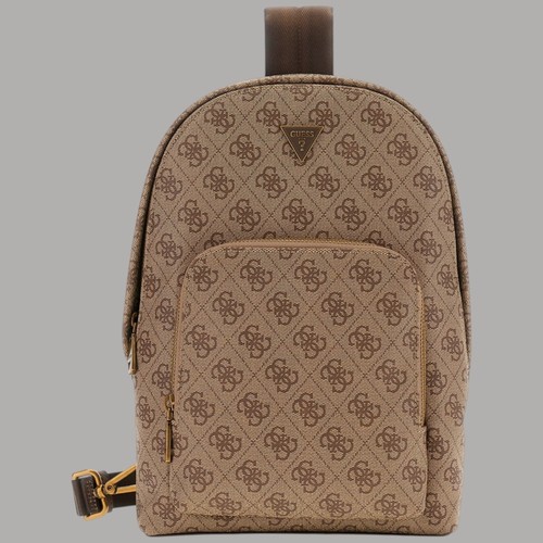 Zaino monospalla guess - guess, beige