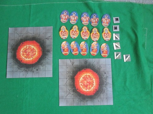 Against the ogre - -, tiles