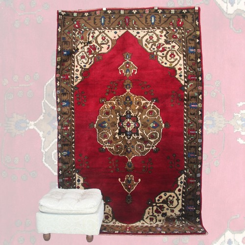 Tappeto vintage fatto mano - fatto,