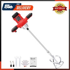 Betoniera, 2300W Betoniera Elettrica Portatile, Mortaio Portatile