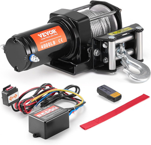Verricello elettrico atv utv - elettrico,