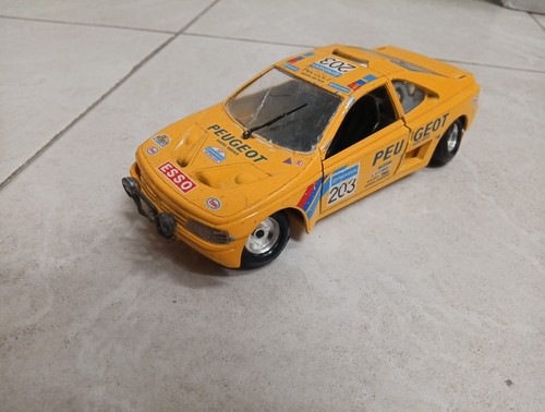 Burago italy peugeot 405 turbo - burago,