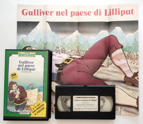 Vhs gulliver nel paese - nel, di