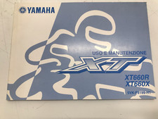 MANUALE USO E MANUTENZIONE YAMAHA XT 660 X 2004-2016   / OWNER'S MANUAL ITALIAN