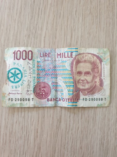 Mille lire 1000 montessori - 1000,