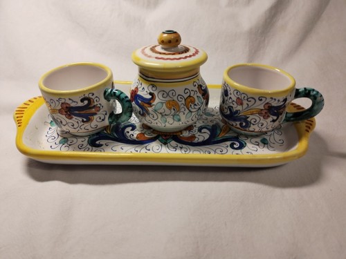 Set vassoio con zuccheriera - , e