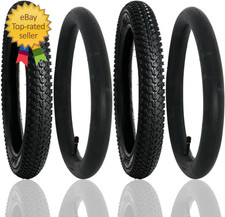 2Pcs 14 Inch Bike Tire 14 X 2.125(57-254) 32Mm Valve Heavy Duty Bike Tire Tube f