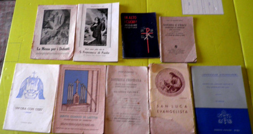 Lotto libretti religiosi - di,