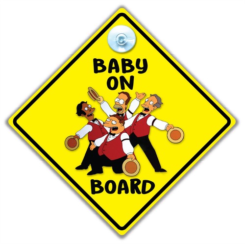 Insegna simpsons bambino - simpsons, a