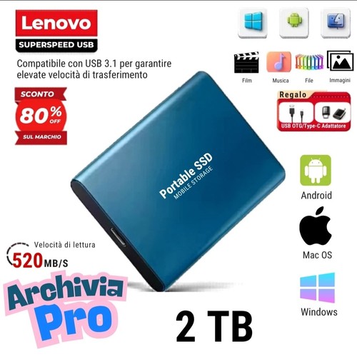 Ssd esterno portatile - esterno, usb