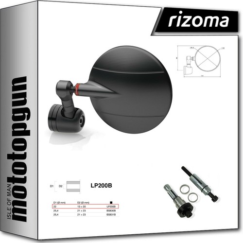 Rizoma bs294a specchietto - rizoma,