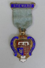 1939 Sterling Silver & Enamel