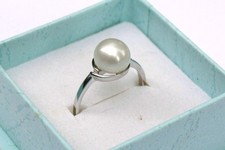 Anello 10 mm perla acqua dolce