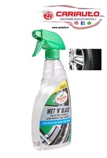 TRATTAMENTO RIGENERA PULISCE LUCIDA CERCHI CERCHIONI NERO GOMME NUOVE AUTO