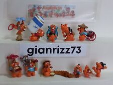  Sorpresine Kinder Ferrero Serie Completa Castorcin + Cartina. 