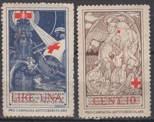 ER8509 Erinnofili Croce Rossa - Campagna antitubercolare - Anichini