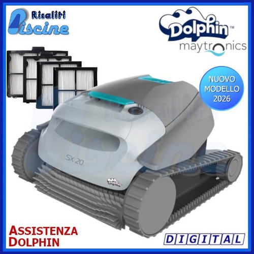 Robot piscina dolphin 20 - robot,
