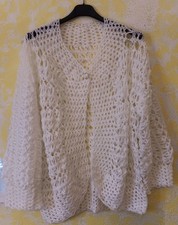 Cardigan lavorato mano - cardigan,