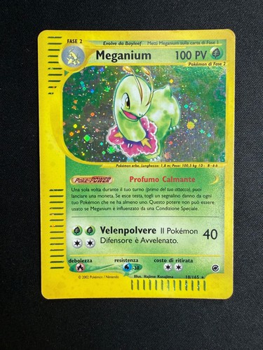 Pokemon meganium 165 - meganium, 18/165