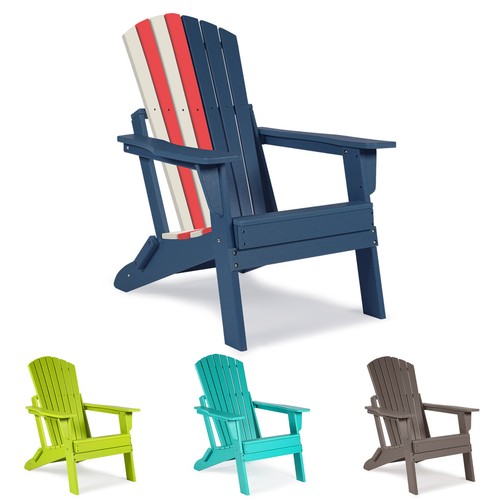 Sedia adirondack pieghevole - sedia,