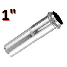 Prolunga 130mm in ottone cromato per canotto Ø 26 mm