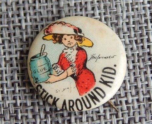 Antico vintage pinback - antico,