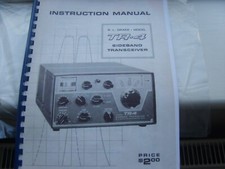 R L Drake TR- 4 Ricetrasmettitore Manuale Istruzioni Rilegato a Spirale Fotocopia