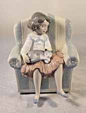 Statuina lladro bambina - lladro, con