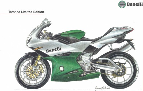 Brochure depliant benelli - depliant,