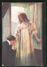 Cartolina artistica firmata