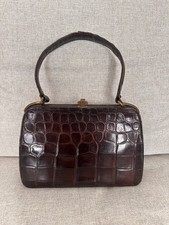 Borsa in vera pelle marrone