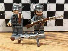 Lotto Personalizzato WW2 Originale LEGO® FANTERIA TEDESCA BRICKARMS WWII Nuovo KAR98